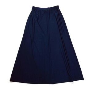 Fashion Bug navy blue maxi skirt